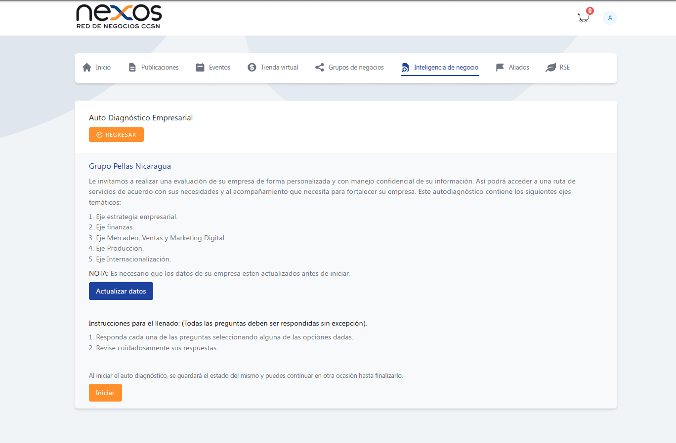 Nexos - CCSN Member Portal preview 3